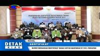 BUPATI SERAHKAN SERTIFIKAT TANAH UNTUK MASYARAKAT KEC PEKAITAN
